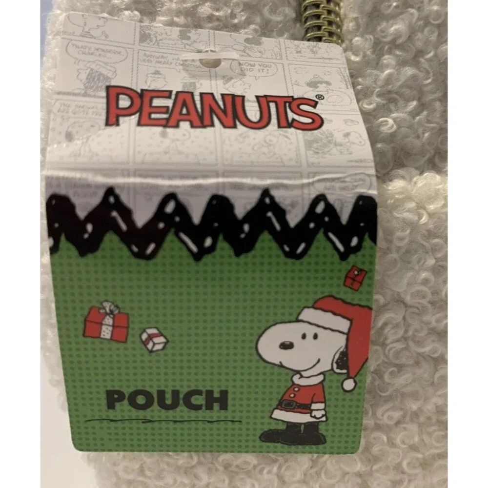 Sherpa Makeup Bag SNOOPY Beagle Peanuts Dog Woodstock Brand New w/ Tag